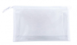 TROUSSE TRANSPARENTE BLANCHE