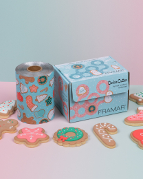 FRAMAR COOKIE CUTTER ALU ROULEAU GAUFRE MEDIUM