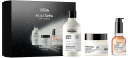 EXPERT COFFRET METAL DETOX SH 300 ml + MASK 250 ml + HUILE 50ml