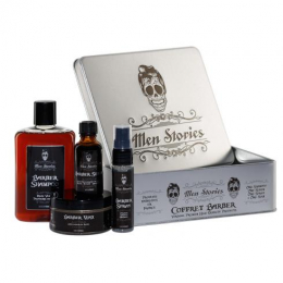 MEN STORIES COFFRET BARBER 4 PRODUITS