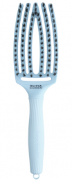 OLIVIA GARDEN BROSSE FINGERBRUSH LOVE 26 PASTEL BLUE 6 RANGS New