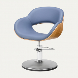 FAUTEUIL BELMONT THEA WOOD - BASE RONDE SP-YE