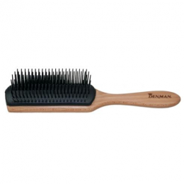 DENMAN BROSSE D3 MEDIUM 7 RANGS MANCHE BOIS